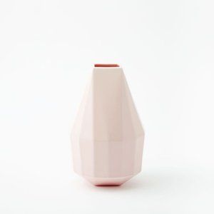 West Elm Faceted Porcelain Vase